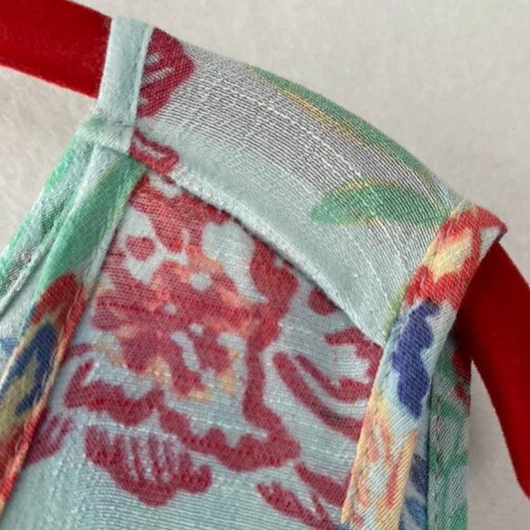 NWT Zac & Rachel Size 2X Cold Shoulder Floral Top - Picture 9 of 16